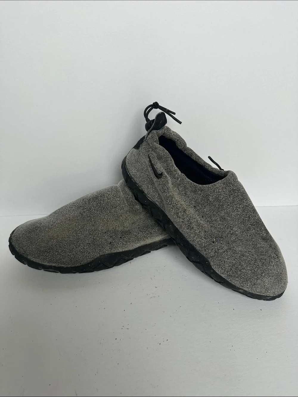 Rare Vintage 1994 Nike Air Mocasin Casual Shoes in Heather Gray
